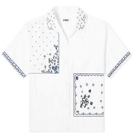 【送料無料】 ワイエムシー レディース シャツ トップス YMC Wanda Embroidered Shirt White