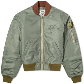 【送料無料】 ビリオネアボーイズクラブ メンズ ジャケット・ブルゾン アウター Billionaire Boys Club Nylon Shell Bomber Jacket Olive