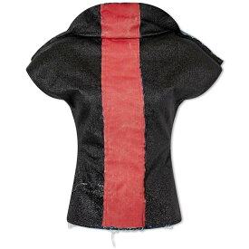 【送料無料】 リックオウエンス レディース 帽子 アクセサリー Rick Owens Nona cap sleeve top with contrast panel Black/Red