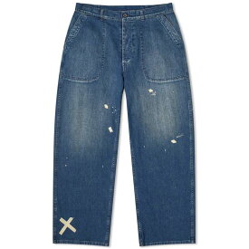 【送料無料】 マルタンマルジェラ レディース デニムパンツ ジーンズ ボトムス Maison Margiela Carpenter Jeans Greencast Indigo