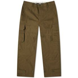 【送料無料】 コム・デ・ギャルソン メンズ カジュアルパンツ カーゴパンツ ボトムス Comme des Garcons Homme Harringbone Cargo Pant Khaki