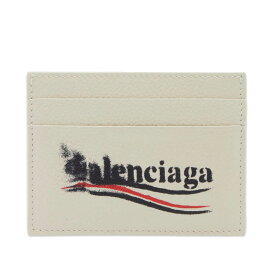 【送料無料】 バレンシアガ メンズ 財布 アクセサリー Balenciaga Political Campaign Cash Card Holder Ecru