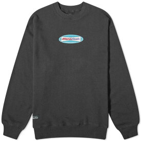 【送料無料】 マナスタッシュ メンズ パーカー・スウェット アウター Manastash Cascade Classic Logo Sweatshirt Black