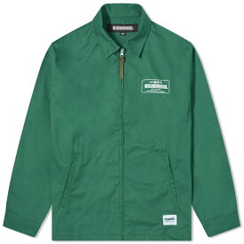 【送料無料】 ネイバーフッド メンズ ジャケット・ブルゾン アウター Neighborhood Zip Work Jacket Green