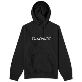 【送料無料】 ユニフォームエクスペリメント メンズ パーカー・スウェット フーディー アウター Uniform Experiment UE Navy Sweat Hoodie Black