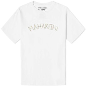 【送料無料】 マハリシ メンズ Tシャツ トップス Maharishi Bamboo Maharishi Organic T-Shirt White