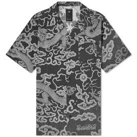 【送料無料】 マハリシ メンズ シャツ トップス Maharishi Cloud Dragon Vacation Shirt Black