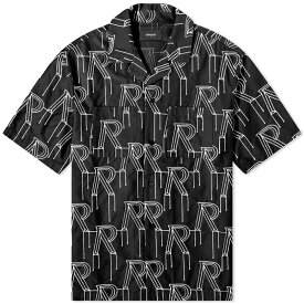 【送料無料】 リプレゼント メンズ シャツ トップス Represent Embroided Initial Vacation Shirt Black