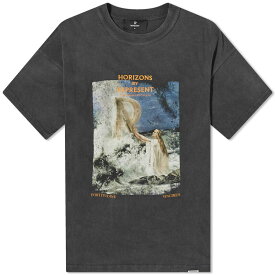 【送料無料】 リプレゼント メンズ Tシャツ トップス Represent Higher Truth T-Shirt Aged Black