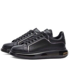 【送料無料】 アレキサンダー・マックイーン メンズ スニーカー シューズ Alexander McQueen Transparent Sole Oversized Sneaker Black & Fume