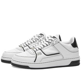 【送料無料】 リプレゼント メンズ スニーカー シューズ Represent Apex Nappa Leather Sneaker Flat White & Black