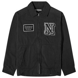 【送料無料】 ネイバーフッド メンズ ジャケット・ブルゾン アウター Neighborhood Washed Zip Patch Work Jacket Black