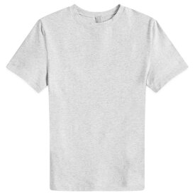 【送料無料】 スキムズ メンズ Tシャツ トップス SKIMS Cotton Jersey T-Shirt Light Heather Grey