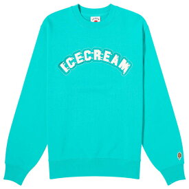 【送料無料】 アイスクリーム メンズ パーカー・スウェット アウター Icecream Drippy Sweatshirt Teal