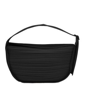 【送料無料】 プリーツ プリーズ イッセイ ミヤケ レディース ハンドバッグ バッグ Pleats Please Issey Miyake Half Moon Pleats Bag Black