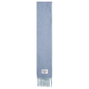 ANl XgDfBIY Y ANZT[ }t[EXg[EXJ[t Acne Studios Volly Alpaca Scarf Blue & Light Blue u[