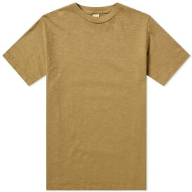 【送料無料】 ベルバシーン メンズ Tシャツ トップス Velva Sheen Regular T-Shirt Olive