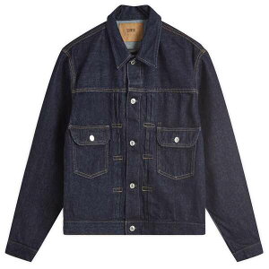 GhEB Y AE^[ WPbgEu] fj Edwin Selvedge Denim Jacket Blue Rinsed u[