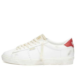 S[fO[X Y V[Y Xj[J[ U[ Golden Goose Matchstar Leather Sneaker White & Red zCg