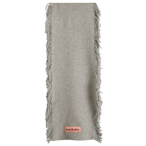 ANl XgDfBIY Y ANZT[ }t[EXg[EXJ[t Acne Studios Canada Cancan Scarf Light Grey Melange O[