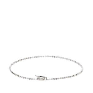 �~�A���T�C �����Y �A�N�Z�T���[ �u���X���b�g�E�o���O���E�A���N���b�g Miansai 1.5mm Orb Chain Bracelet Silver �V���o�[
