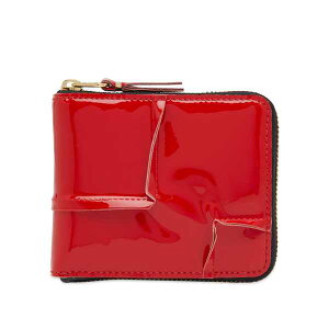 yz RfM\ Y z ANZT[ Comme des Garcons Wallet SA7100RH Reversed Hem Wallet Red