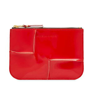yz RfM\ Y z ANZT[ Comme des Garcons Wallet SA8100RH Reversed Hem Wallet Red