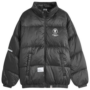 xCVO GCv Y AE^[ WPbgEu] _E AAPE by A Bathing Ape AAPE Now Camo Down Jacket Light Black ubN
