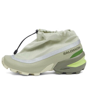 }^}WF Y V[Y Xj[J[ MM6 Maison Margiela x Salomon Cross Low Sneaker Alfalfa Silvereflective & Flint Gray O[