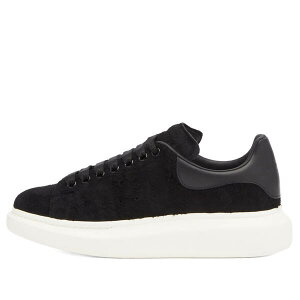 ALT_[E}bNC[ Y V[Y Xj[J[ XG[h Alexander McQueen Exaggerate Sole Rough Suede Sneaker Black ubN