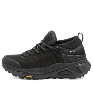 �z�b�J�I�l�I�l ���f�B�[�X �V���[�Y �X�j�[�J�[ HOKA ONE W Kaha 3 Low Gtx Sneaker Black & Black �u���b�N