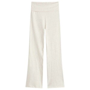 XLY fB[X gbvX Vc Rbg W[W[ SKIMS Cotton Jersey Foldover Pant Oatmeal Heather wU[