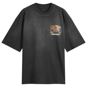 �A�~�� �����Y �g�b�v�X T�V���c AMIRI Jazz Hideaway T-Shirt Black �u���b�N