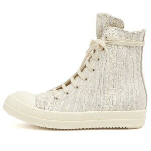 bNIEGX fB[X V[Y Xj[J[ fj U[ Rick Owens DRKSHDW Denim Leather Sneakers Milk fj