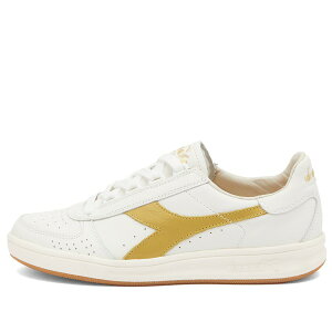 yz fBAh fB[X Xj[J[ V[Y Diadora B.Elite '84 Sneaker White & Gold