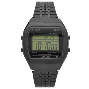 ^CbNX fB[X ANZT[ rv TVc Timex T80 Steel Watch Black ubN