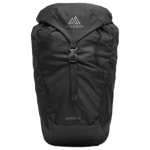 �O���S���[ �����Y �o�b�O �o�b�N�p�b�N�E�����b�N�T�b�N Gregory Nano Backpack - 16L Optic Black �u���b�N
