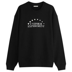 ���j�t�H�[���G�N�X�y�������g �����Y �A�E�^�[ �p�[�J�[�E�X�E�F�b�g �V���c ���S Uniform Experiment Stencilogo Sweatshirt Black �u���b�N
