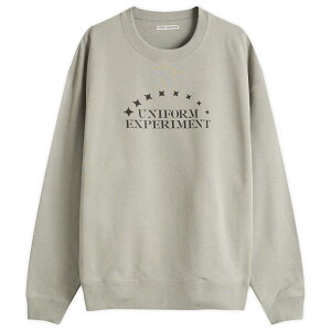 ���j�t�H�[���G�N�X�y�������g �����Y �A�E�^�[ �p�[�J�[�E�X�E�F�b�g �V���c ���S Uniform Experiment Stencilogo Sweatshirt Light Gray �O���[