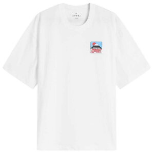 yz GhEB Y TVc gbvX Edwin Sunset On Fuji San T-Shirt White