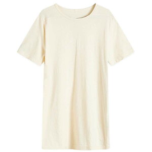 ���b�N�I�E�G���X �����Y �g�b�v�X T�V���c Rick Owens DRKSHDW Level T-Shirt Natural & Milk