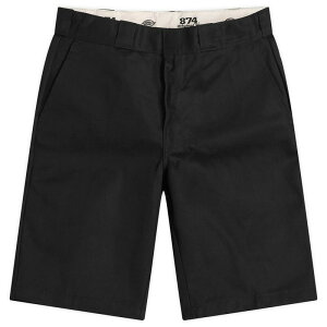 �f�B�b�L�[�Y �����Y �{�g���X �n�[�t�p���c�E�V���[�c �V���[�g�p���c Dickies 874 Work Shorts Black �u���b�N