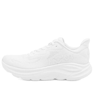 yz zbJIlIl fB[X Xj[J[ V[Y HOKA ONE ONE W Clifton 10 Sneaker White & White