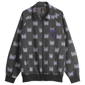 yz j[hY Y WPbgEu] AE^[ Needles x Kae Tanaka Poly Jacquard Track Jacket Black