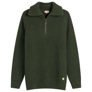 �A�����[�����b�N�X �����Y �A�E�^�[ �j�b�g�E�Z�[�^�[ ���u�j�b�g �n�[�t�W�b�v Armor-Lux Half Zip Rib Knit Jumper Chimera