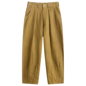 �X�g�[���[�G���G�t�W�[ �����Y �{�g���X �J�W���A���p���c Story mfg. Lush Pants Olive Wonky-Wear �I���[�u