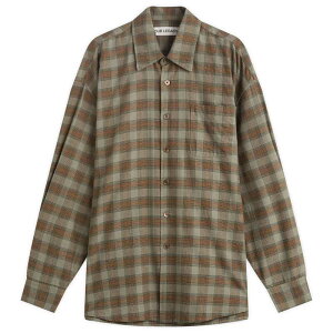 yz A[KV[ Y Vc gbvX Our Legacy Borrowed Shirt Iowa Flannel Check