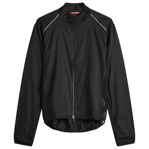 yz t@ Y WPbgEu] AE^[ Rapha Brevet Element Wind Jacket Black & Grey