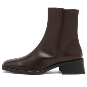 ���@�K�{���h ���f�B�[�X �V���[�Y �u�[�c�E���C���u�[�c �A���N�� ���U�[ Vagabond Shoemakers Blanca Leather Ankle Boot Chocolate �`���R���[�g