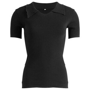 �x�[�X�����W ���f�B�[�X �g�b�v�X �|���V���c Baserange Iso Polo Top Black �u���b�N